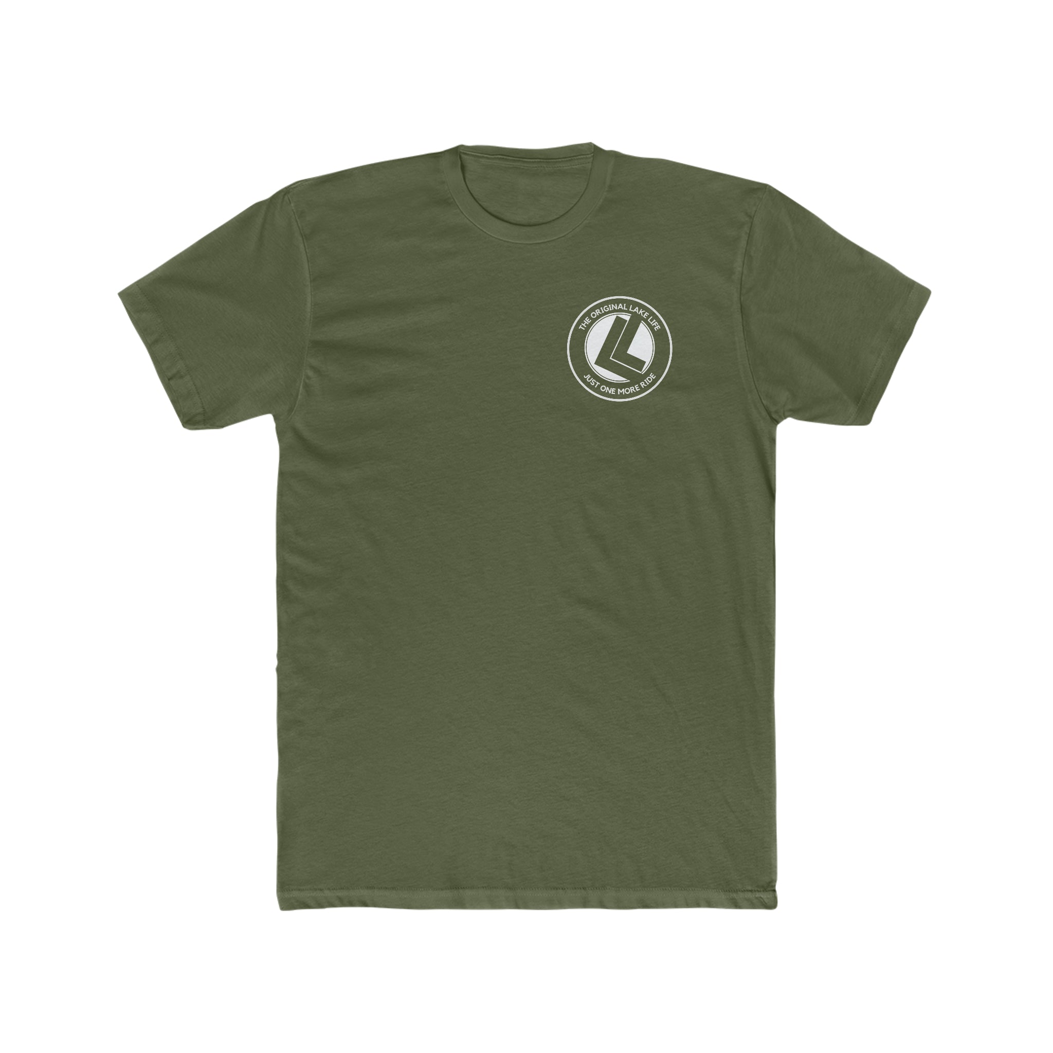 ◆LEE◆ Authentic Riders Graphic T-Shirt Light Grey One More Ride Tee – Lake Life Dock and Lift